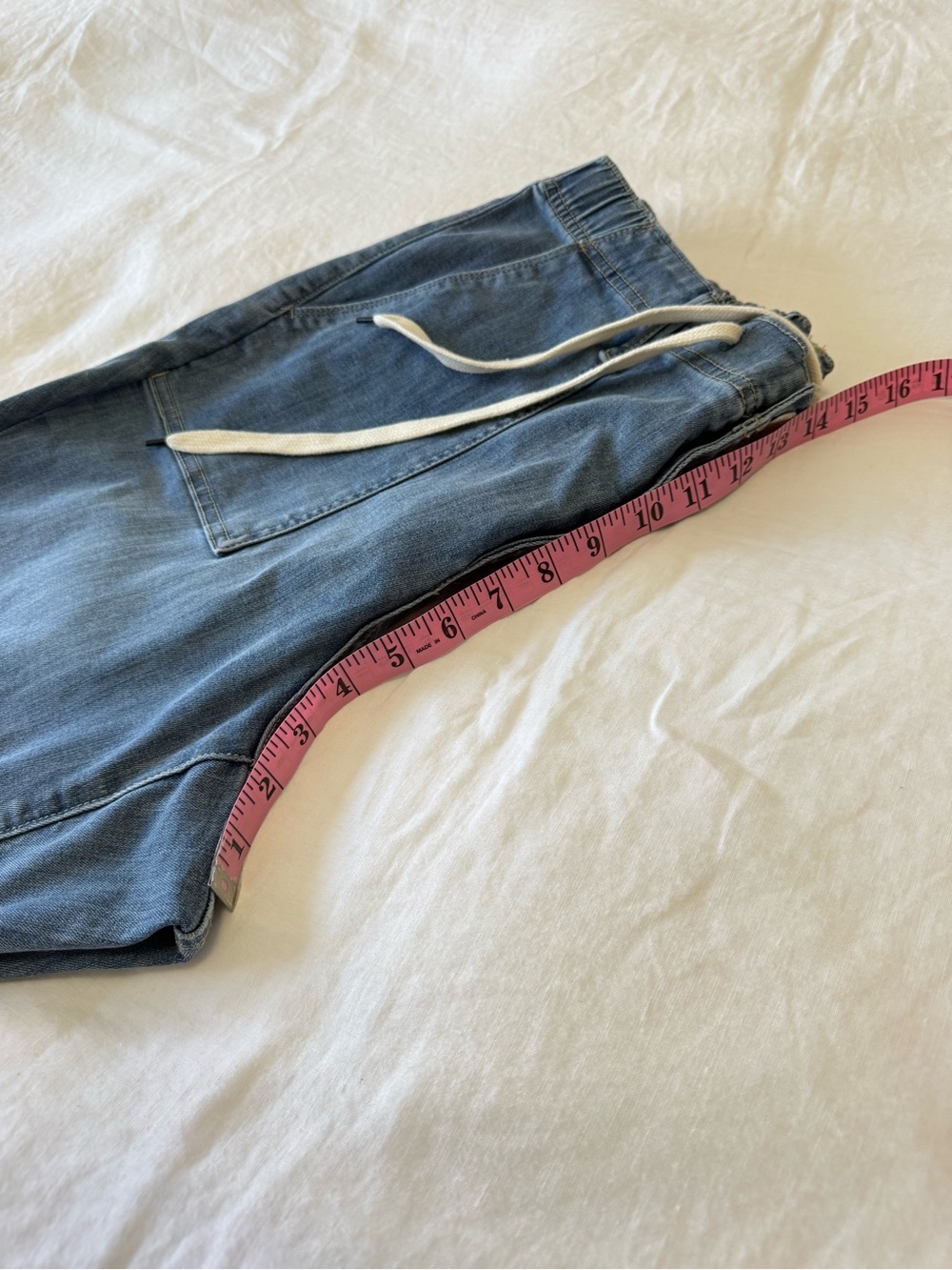 Judy Blue | Women’s 16 W | Joggers Blue High Waist Cuffed Jeans | JB88496 - Picture 6 of 8